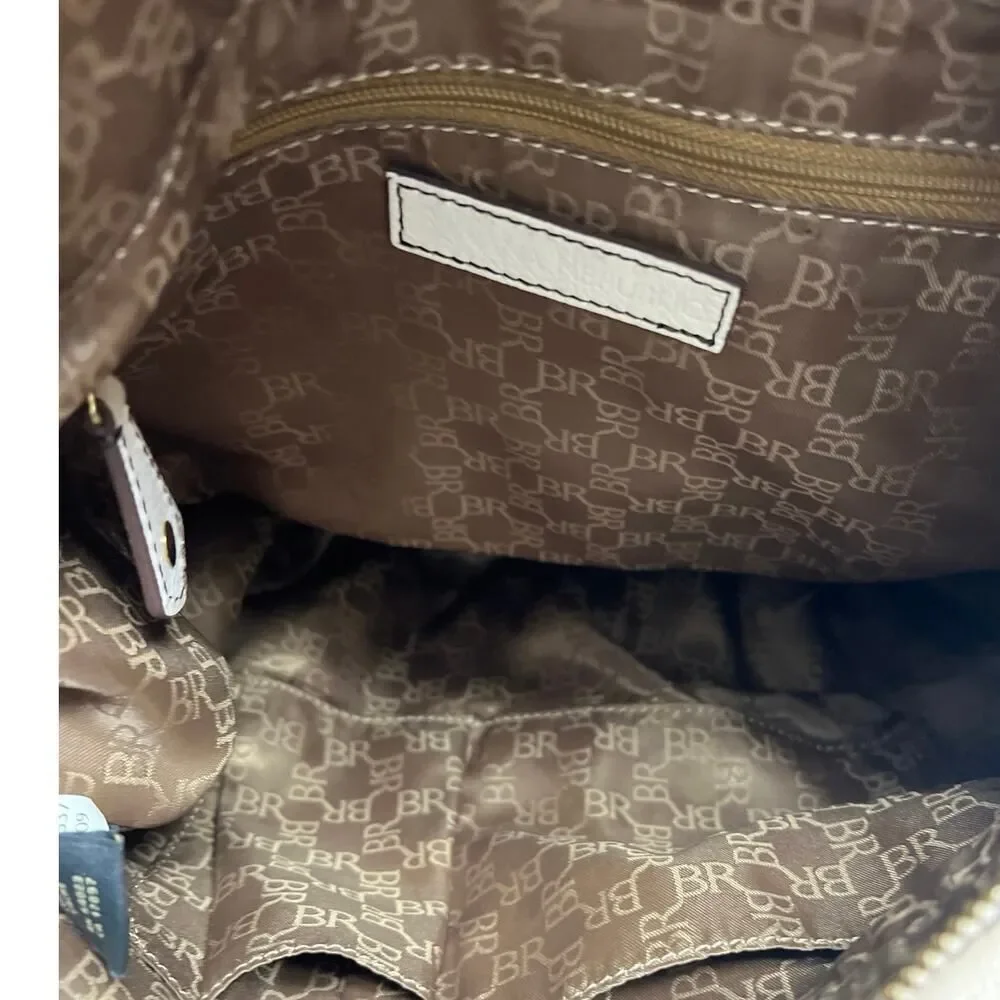 Banana Republic White Leather Shoulder Bag